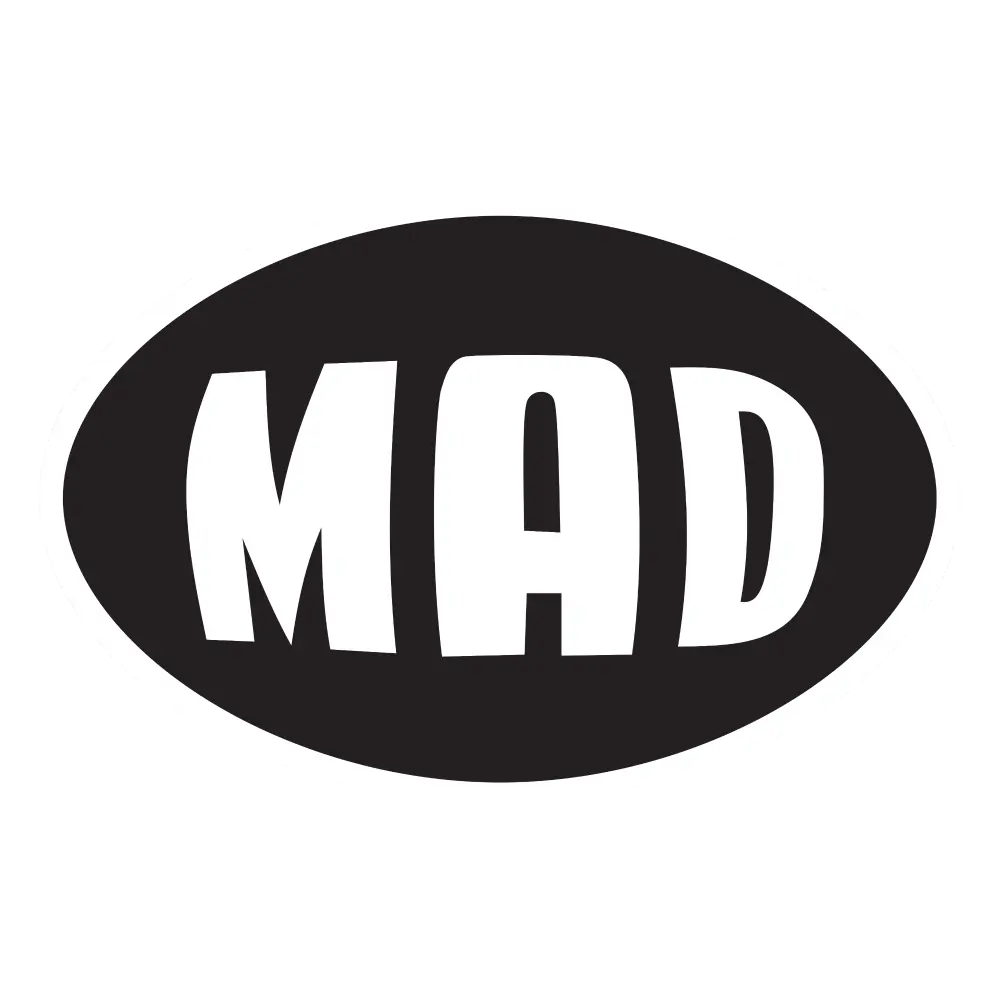 MAD logo BW